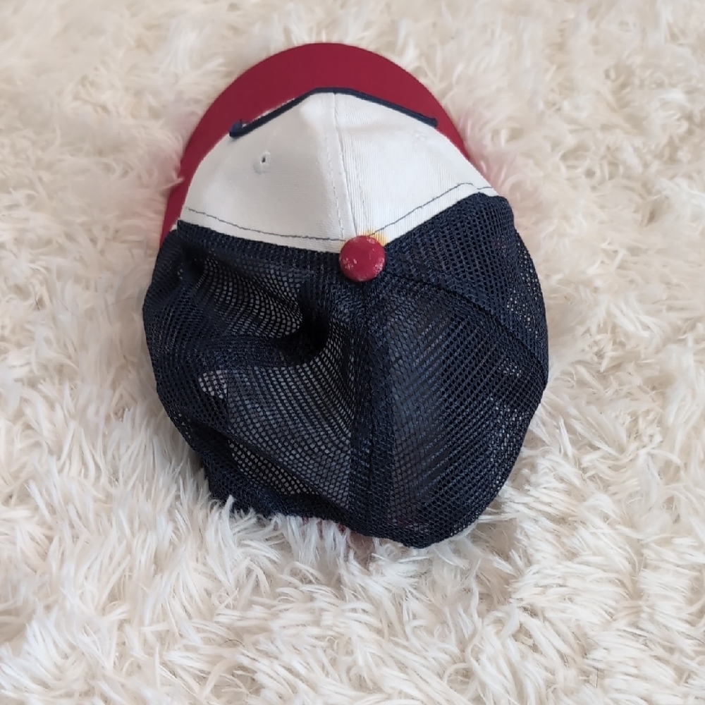 Patriotic Red And Blue Mesh Cap View 3